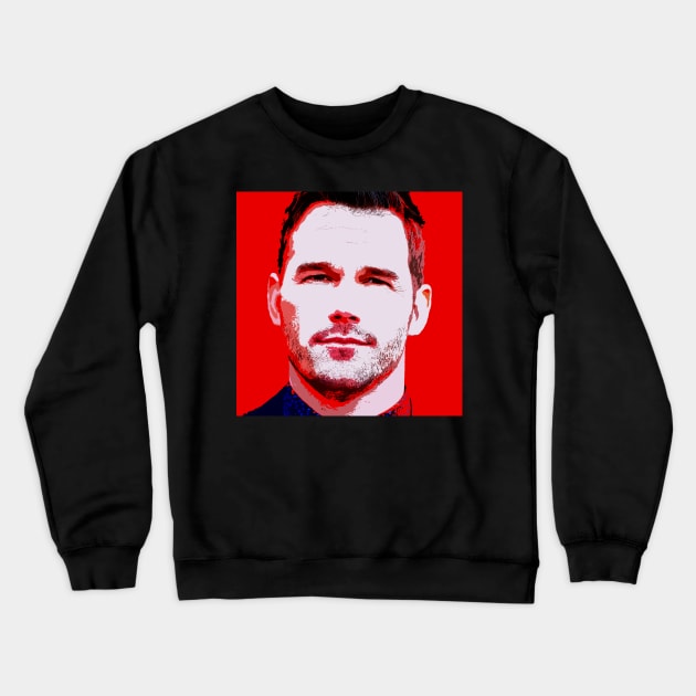 chris pratt Crewneck Sweatshirt by oryan80